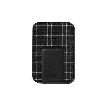 BITPLAY 超薄磁吸卡夾支架 格紋,輕巧設計,MagSafe 兼容