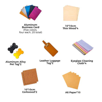 LASERPECKER Materials 材料包