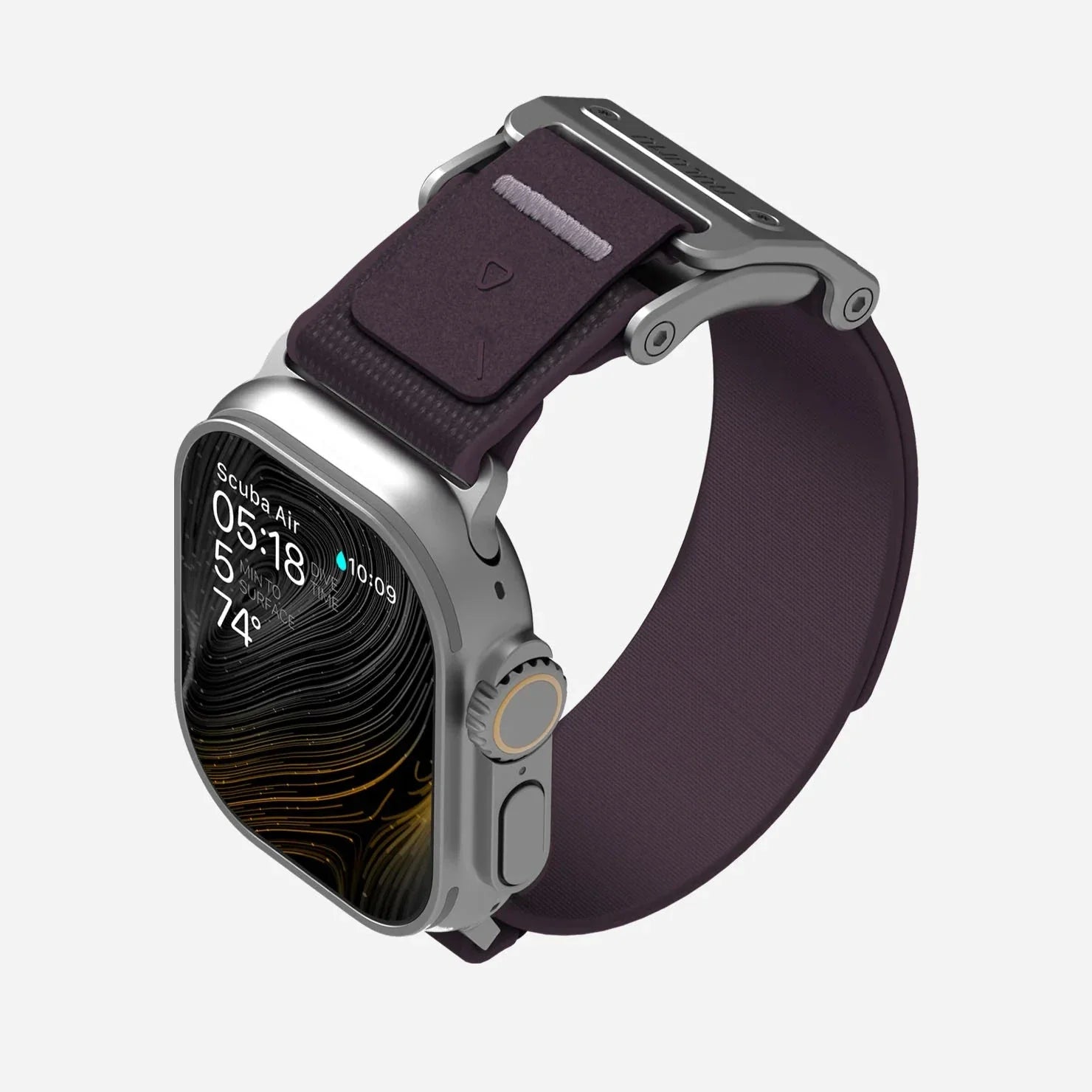 AULUMU Mag Buckle Slim Band  Apple Watch｜人體工學設計錶帶｜完美貼合手腕