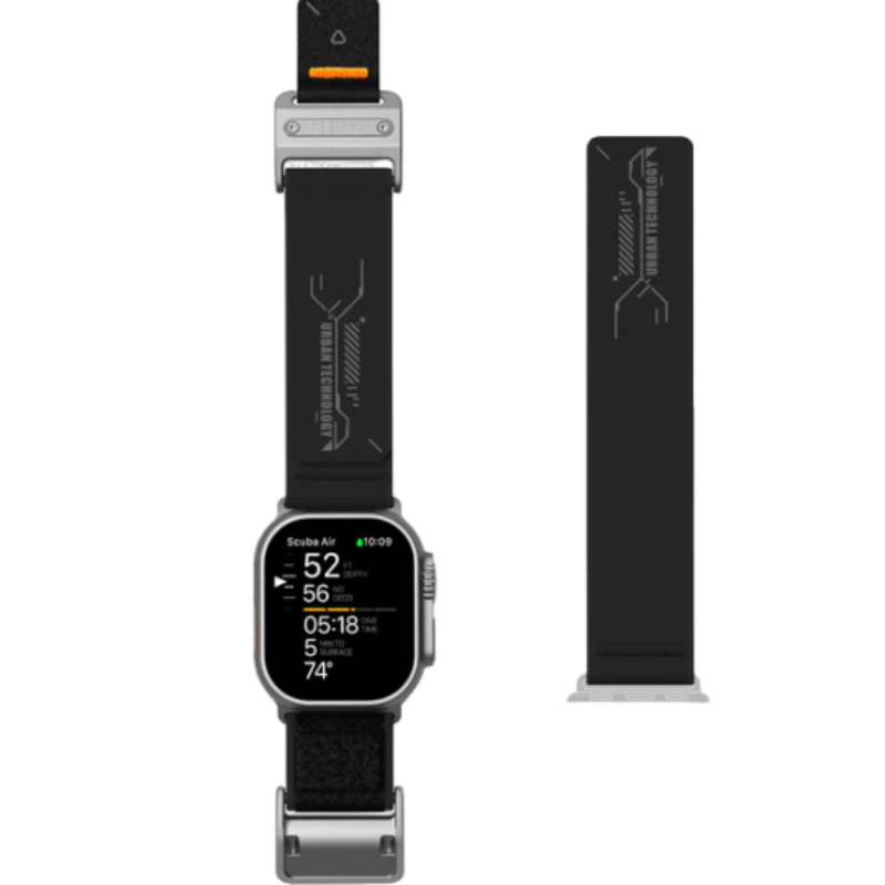 AULUMU Mag Buckle Slim Band  Apple Watch｜雙層尼龍材質錶帶｜輕盈透氣，全天舒適