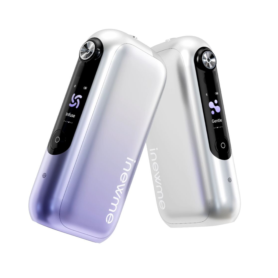 INEWME NanoHydra Infusion Device 紫色款 手持便攜情境
