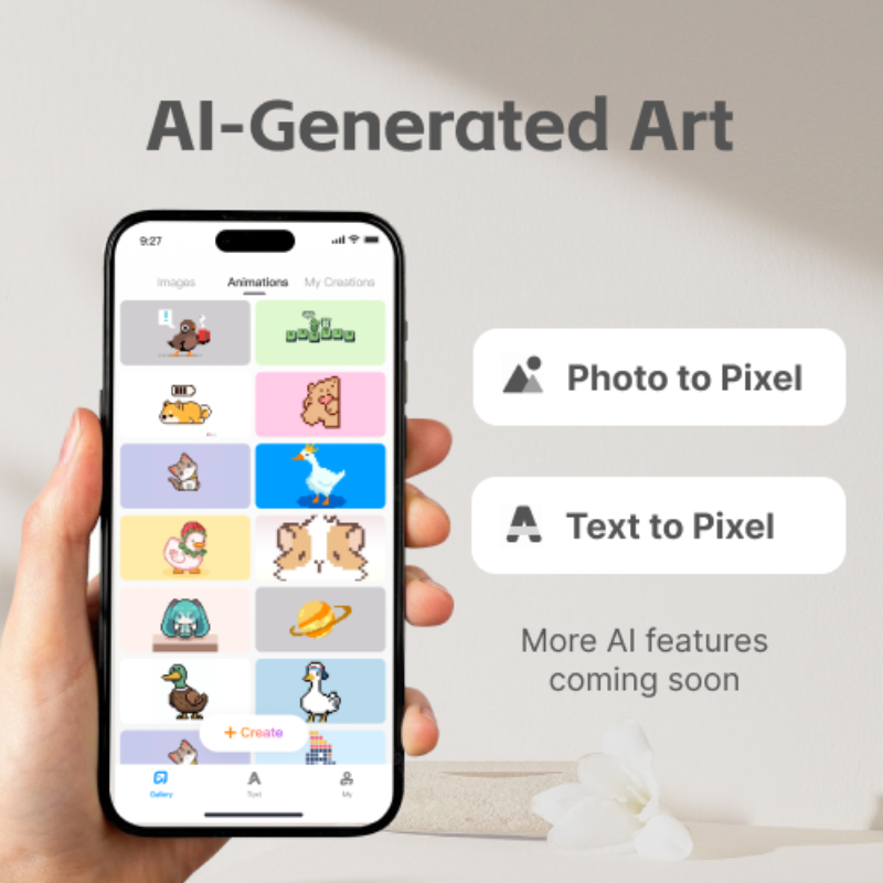 PIXELMUG P1 智能像素顯示杯 - DIY 像素圖案創作展示，個性化設計與使用者互動