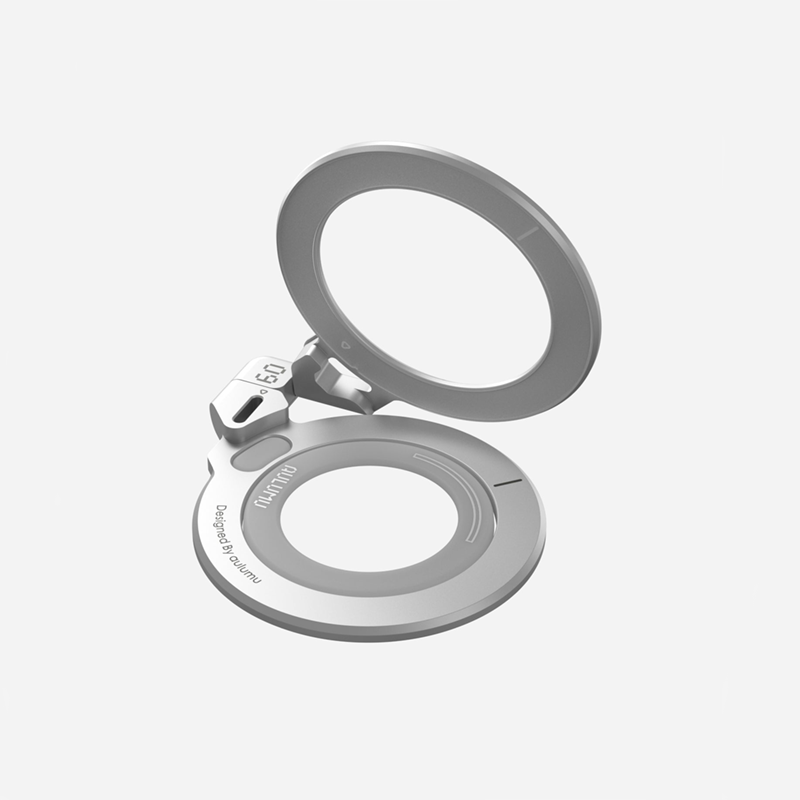 AULUMU G09 支架夜光矽膠環設計，提升夜間使用便利性。