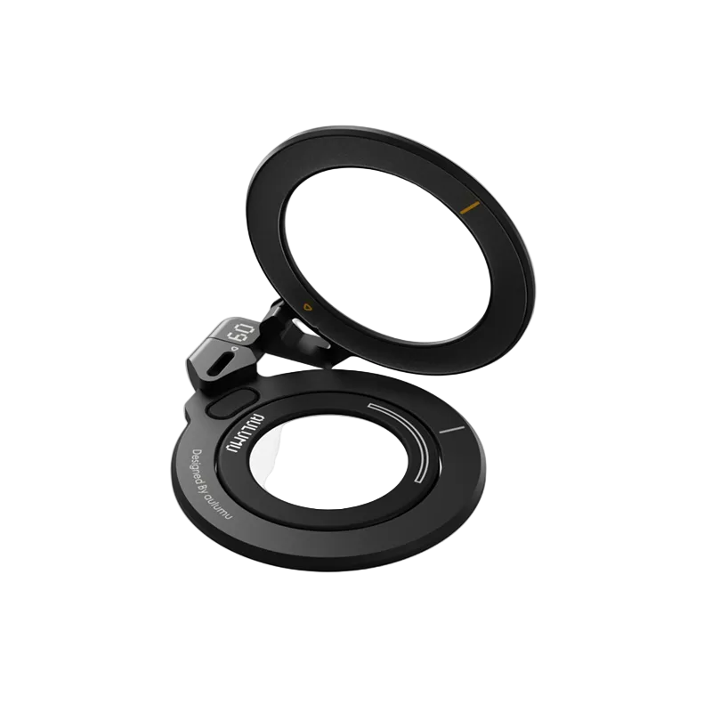 AULUMU G09 支架展示三軸 360° 自由旋轉功能。