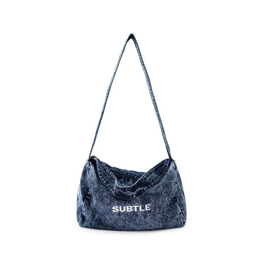 Subtle RAWMAD(E) 復古牛仔側肩包，時尚耐用旅行袋，適合日常通勤與旅行