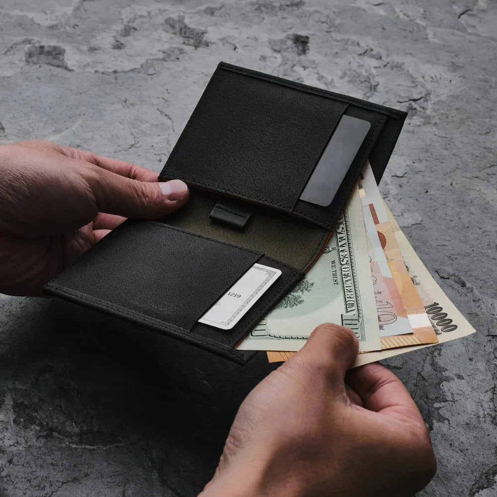  ALPAKA Ark Bifold Cash Wallet 雙折錢包 - Axoflux 300D RFID 防盜保護