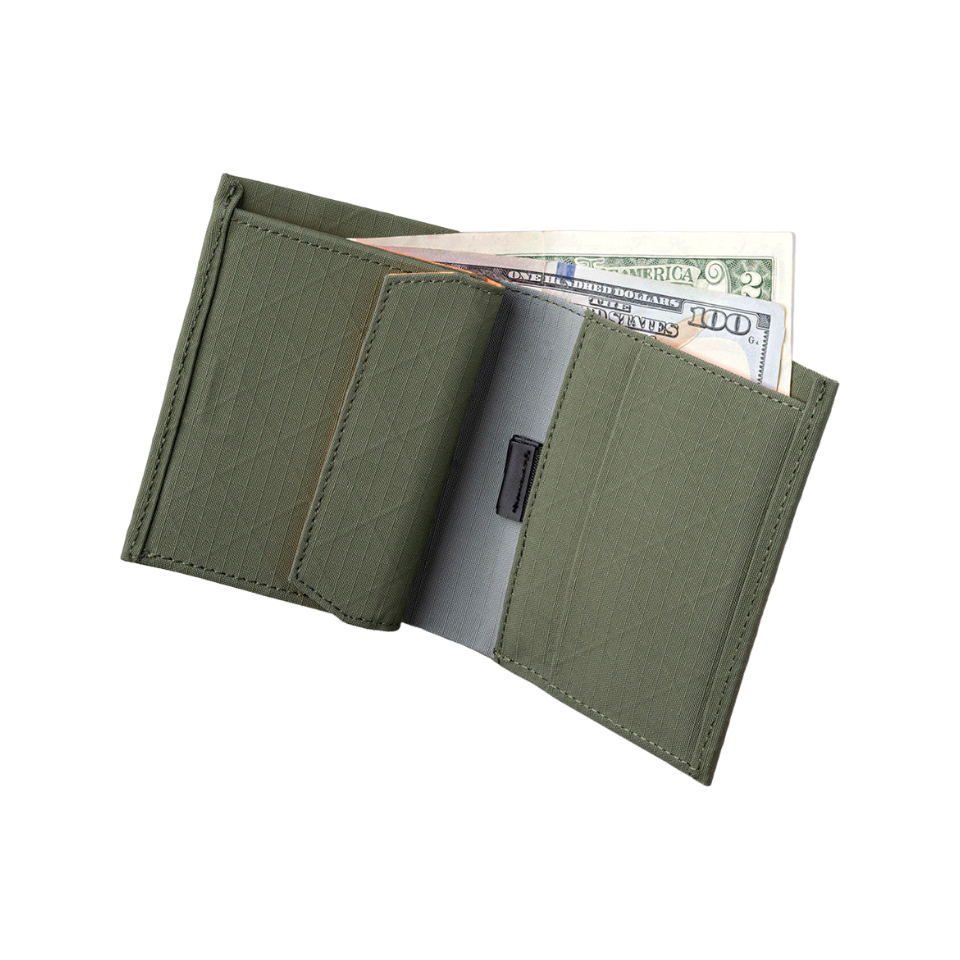 ARK Bifold Coin Wallet，輕便雙折錢包，內置磁吸硬幣袋與 RFID 防護功能