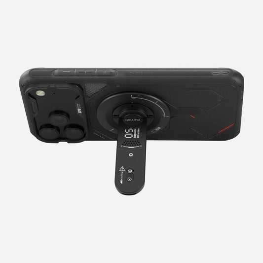 多功能應用場景圖：支架用於橫向與直立模式的靈活切換。