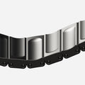 AULUMU C01 Hi-Per 鈦合金錶帶的航太級鈦合金材質與 DLC 塗層表面。