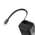 SHARGE Retractable 165 行動電源 - 內置 70cm 可伸縮 USB‑C 線 展示
