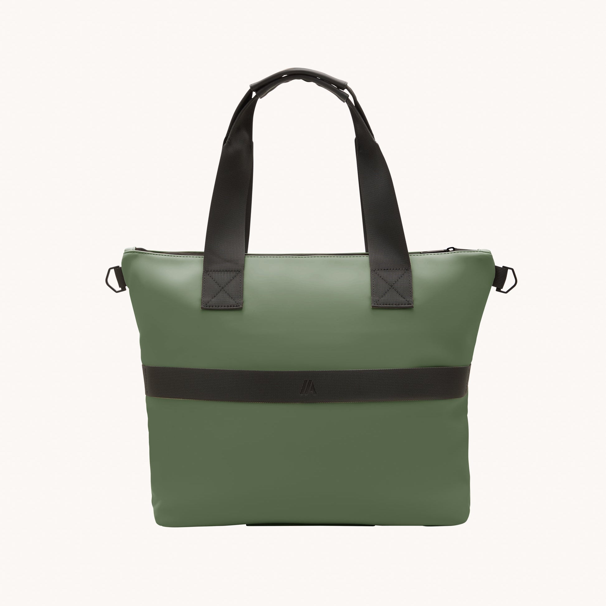 AIRBACK TOTE LITE Matt Black 側面容量示意｜17L 日常通勤袋