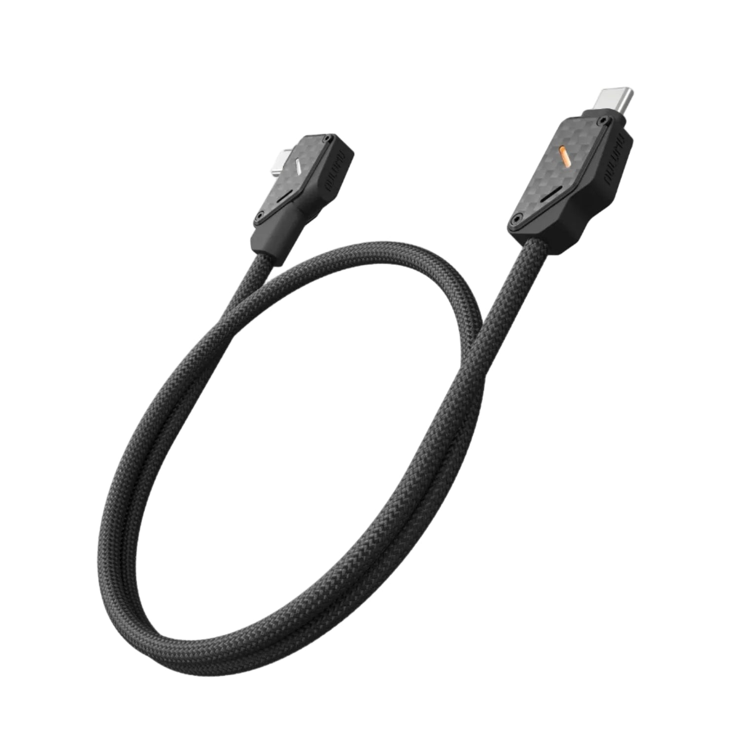 AULUMU M07 系列 240W USB-C 線材，碳纖維與鋁合金款，支援高速充電與數據傳輸。