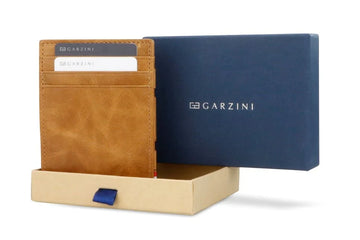 GARZINI Magic Wallet 皮革RFID防盜卡包