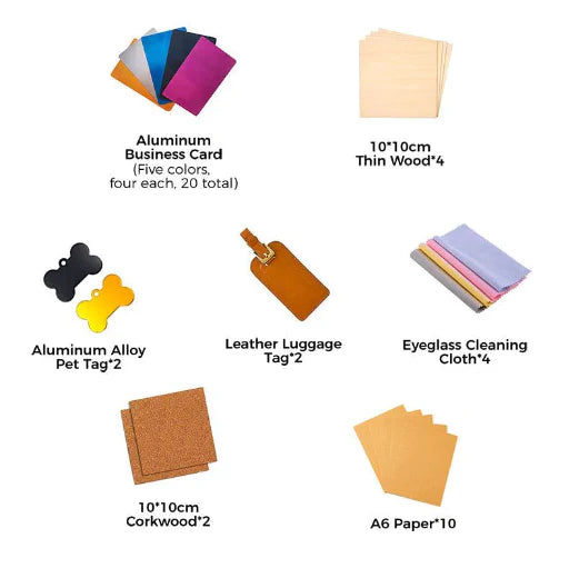 LASERPECKER Materials 材料包