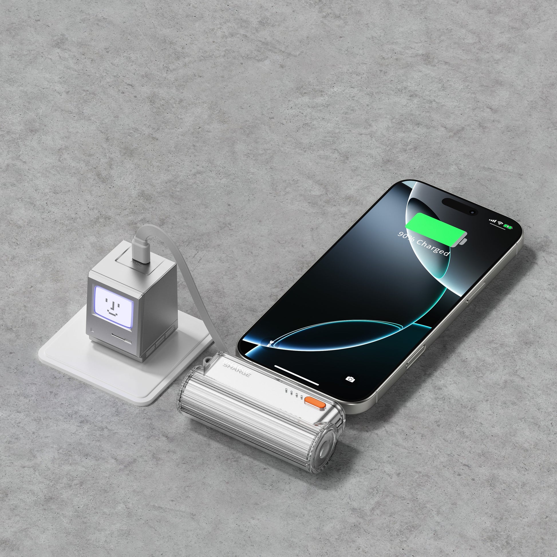 SHARGE Flow Mini 2 支援 22.5W 快充，為手機快速補充電力