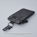 Alpaka Zip Cardholder - Black X-Pac VX21